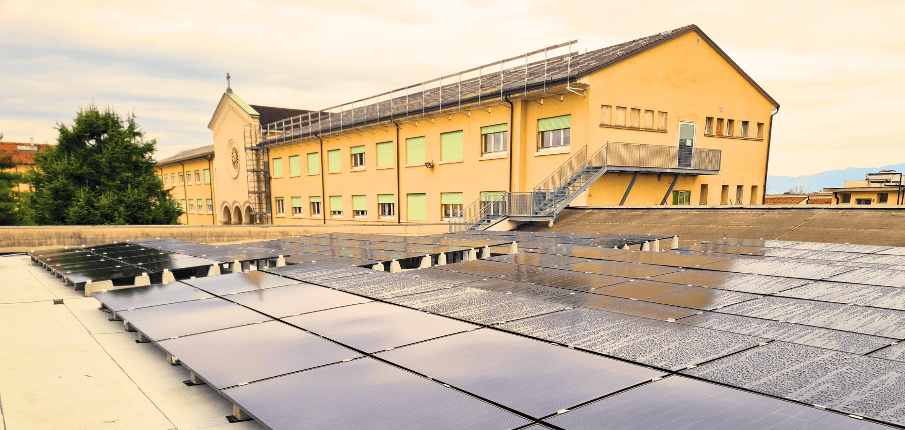 Avviata la partnership tra la nostra Comunità Energetica ed ènostra: l’energia del fotovoltaico dell’Istituto San Gaetano al servizio del territorio